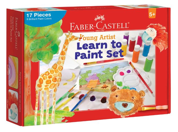 Young Artist Learn To Paint Set Art Set For Kids