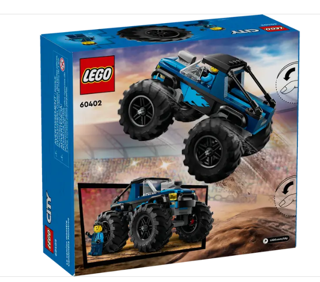 Blue Monster Truck