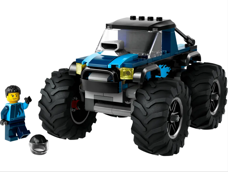 Blue Monster Truck