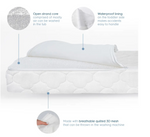 HALO DreamWeave Breathable Crib Mattress