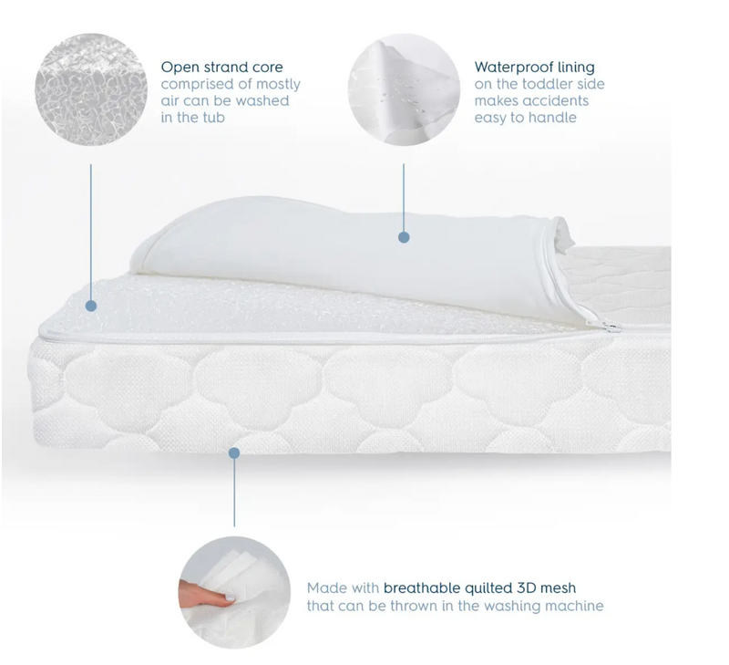 HALO DreamWeave Breathable Crib Mattress