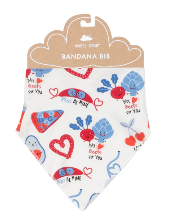 Love You Foodie Much Bandana Bib O-S