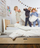 Sparrow trundle bed for extra sleeping space, designed to fit under Sparrow beds