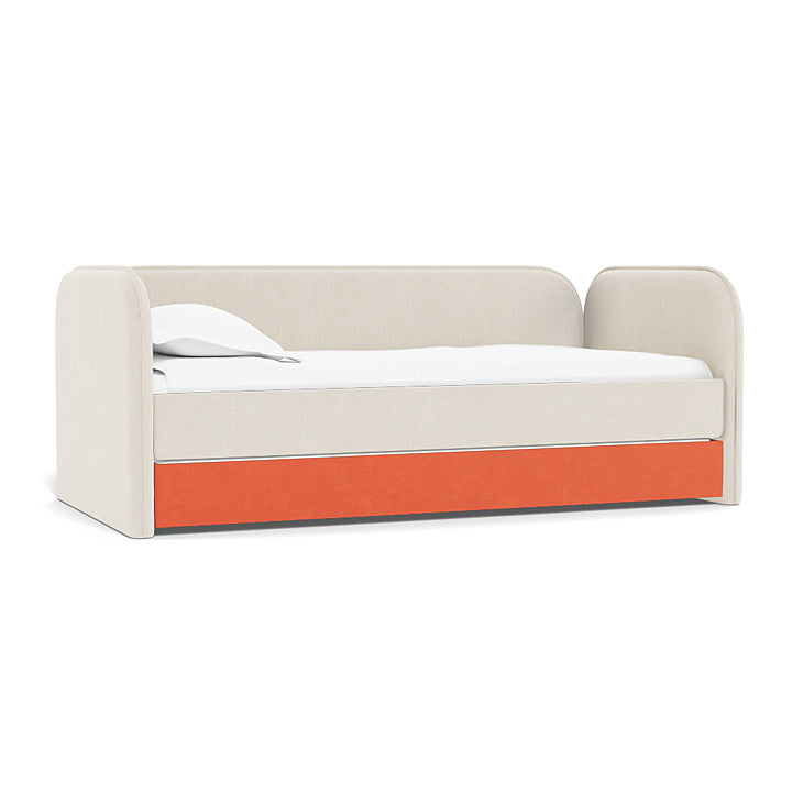 Tangerine Trundle Fabric (Brushed Cotton-Linen)