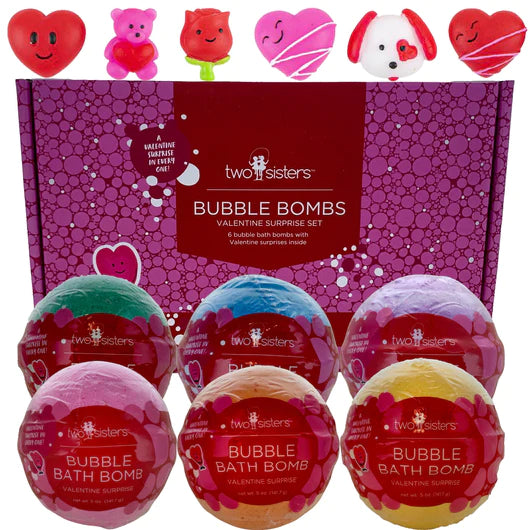 Valentine Surprise Bubble Bath Bombs