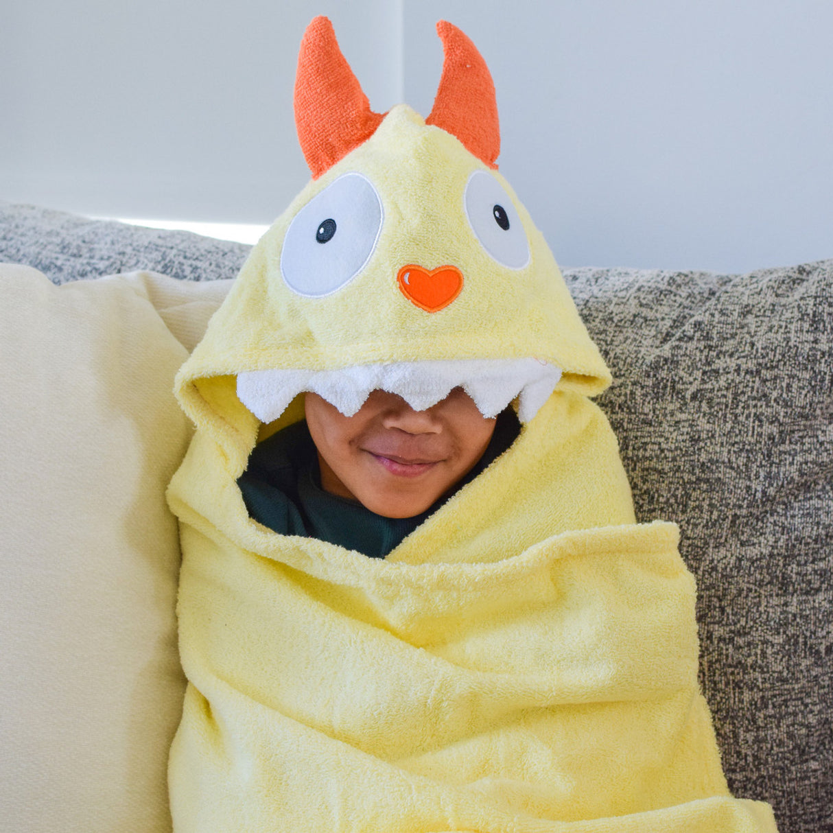 Yikes twins Hooded Towel