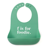 F Is for Foodie Wonder Bib