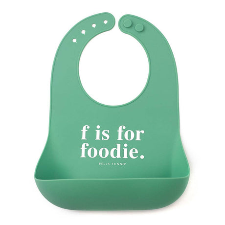 F Is for Foodie Wonder Bib