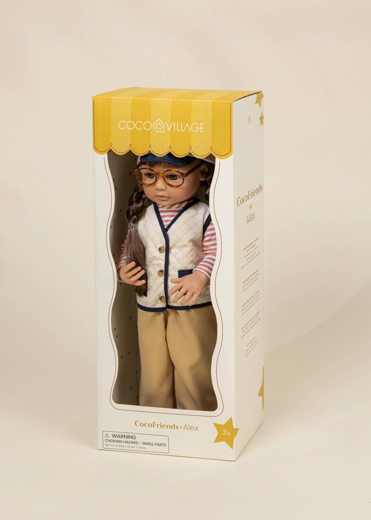 CocoFriends Alex – 22" (56 cm) Kids Play Doll