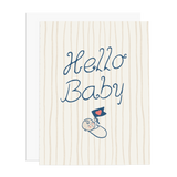 Hello Baby Greeting Card