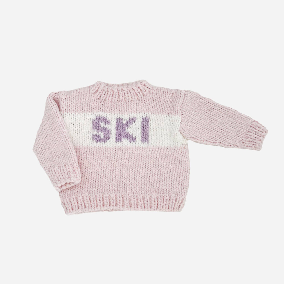 Ski Sweater Baby Pink Kids Girls Clothing Christmas Holiday