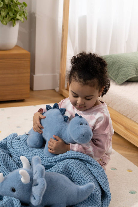Dino Plush Toy - Blue Diplodocus