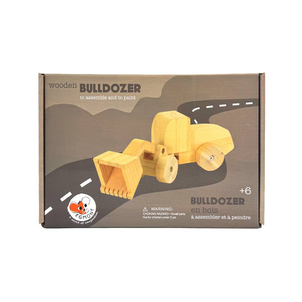 DIY Wooden Bulldozer