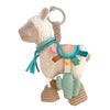 Itzy Friends Link & Love™ Activity Plush with Teether Toy - Llama