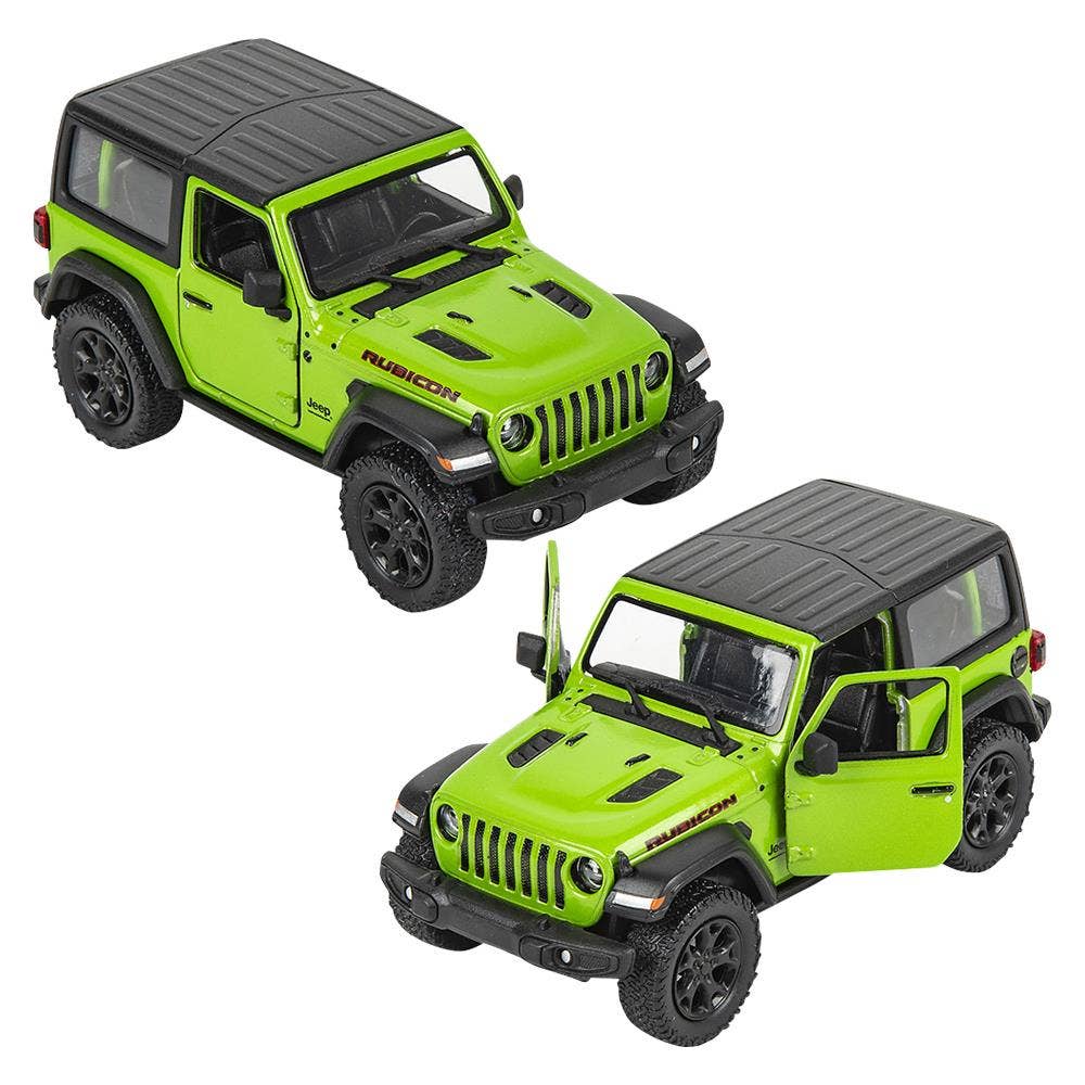 5" Diecast 2018 Jeep Wrangler Hard Top  12/Display