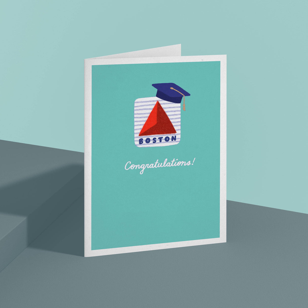Congratulations Boston Graduate Card