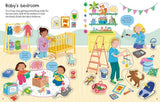 First Sticker Book The New Baby : Usborne