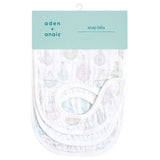 organic cotton snap bibs 3 pack
