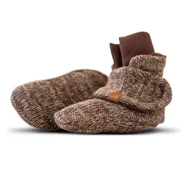 Knit Cotton Baby Stay-On Boots