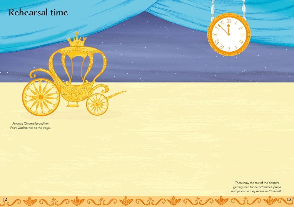 Little First Stickers Ballet : Usborne