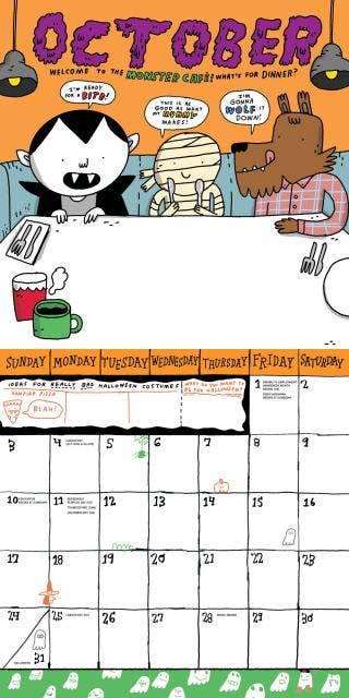 Kid’s Awesome Activity Wall Calendar 2027