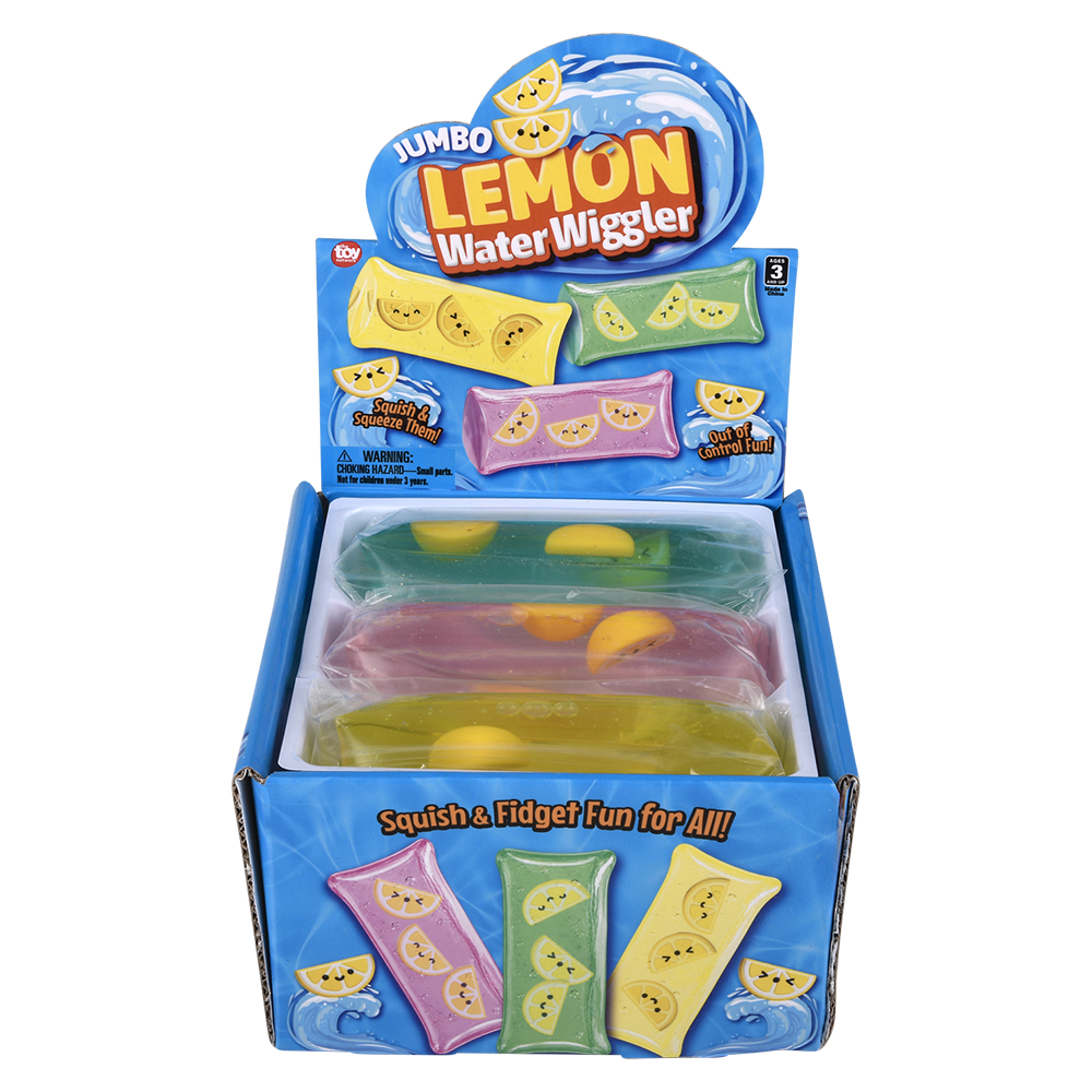 5" JUMBO LEMON WATER WIGGLERS