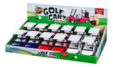 Rollin' Pull-Back Golf Cart-Toy Car, Die Cast