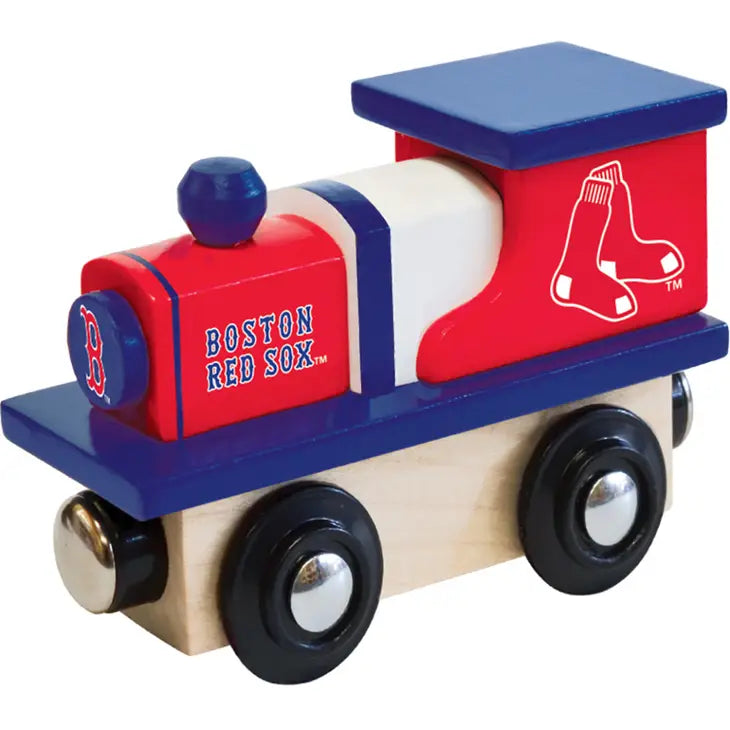 Boston Red Sox MLB Wood Train Engine