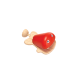 Fish Castanet - Red