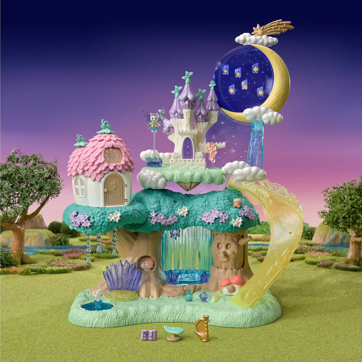 Calico Critters Woodland Wonder Fairy Castle, Doll Playset