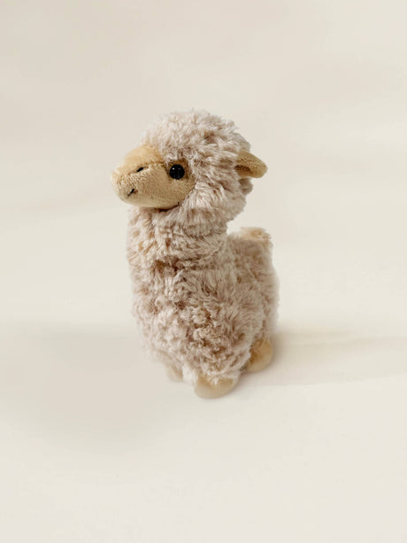 Mini Gift Plush Toy - Beige Alpaca