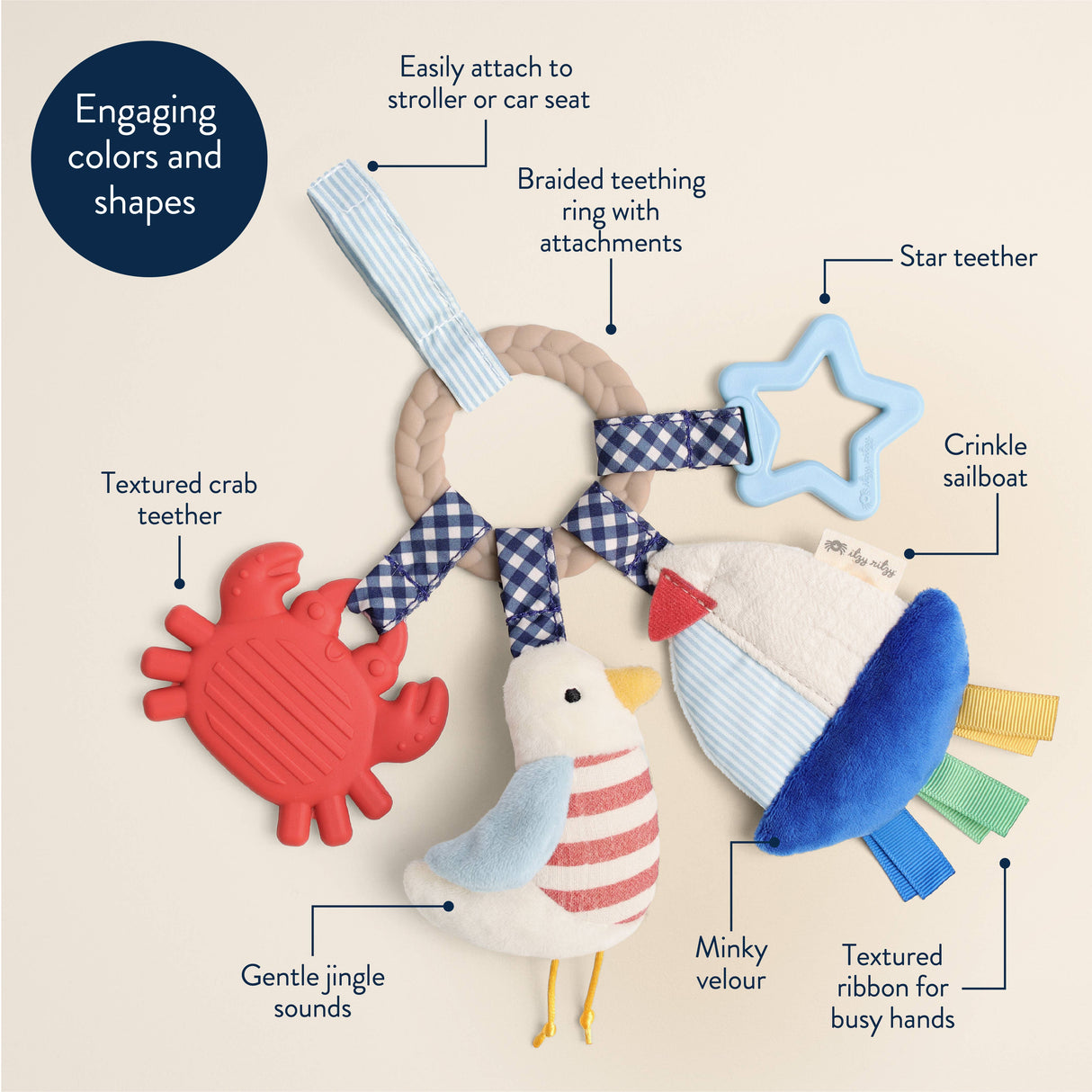 *NEW* Nautical Bitzy Busy Ring™