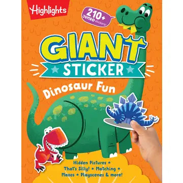 Giant Sticker Dinosaur Fun