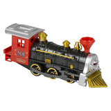 7" Diecast Pull Back Locomotive