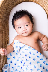 Single Swaddles: GOTS Certified Organic Cotton Muslin