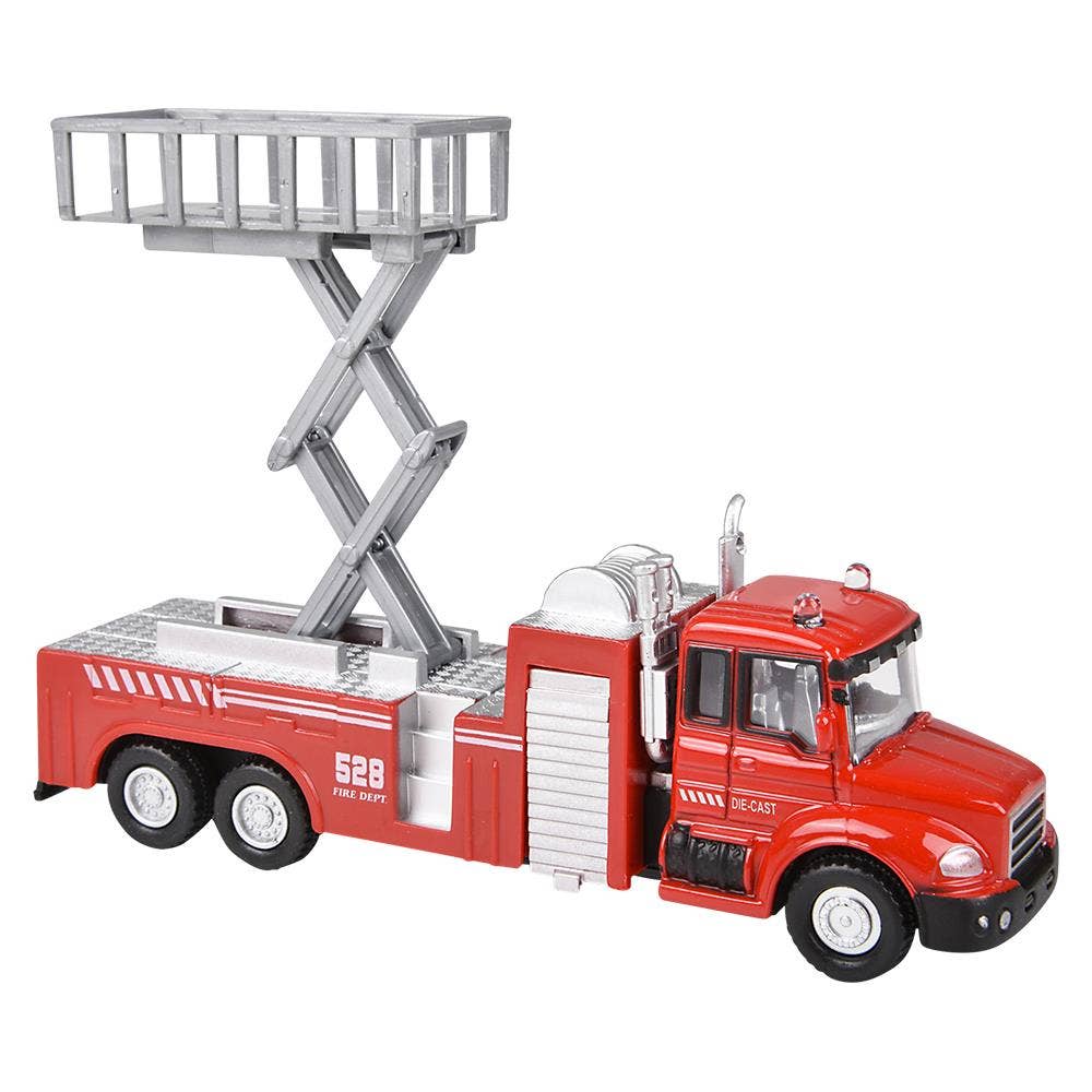6" Diecast Pull Back Truck Assortment  12/Disp