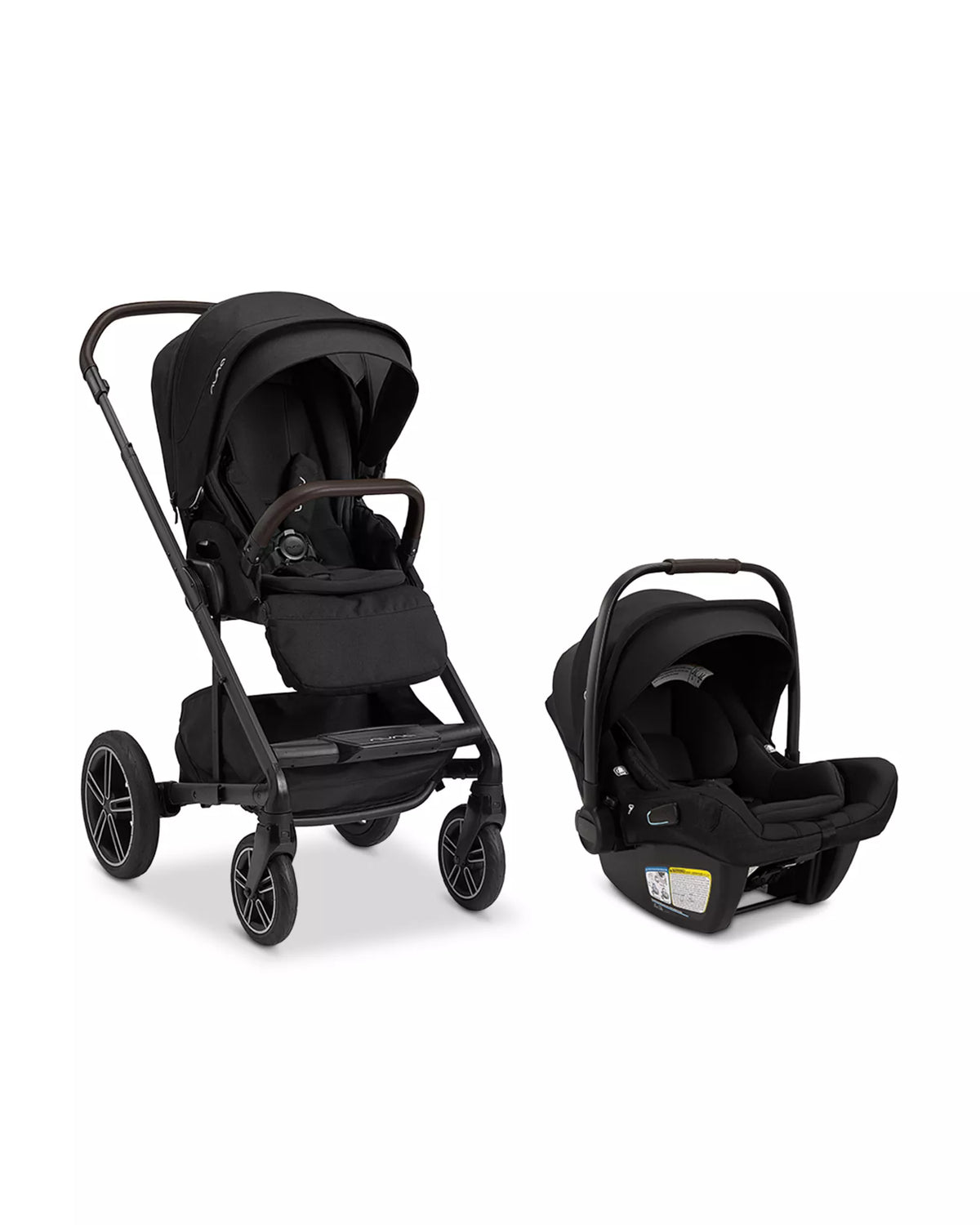 Nuna MIXX Next Stroller + PIPA Aire RX Infant Car Seat Travel System