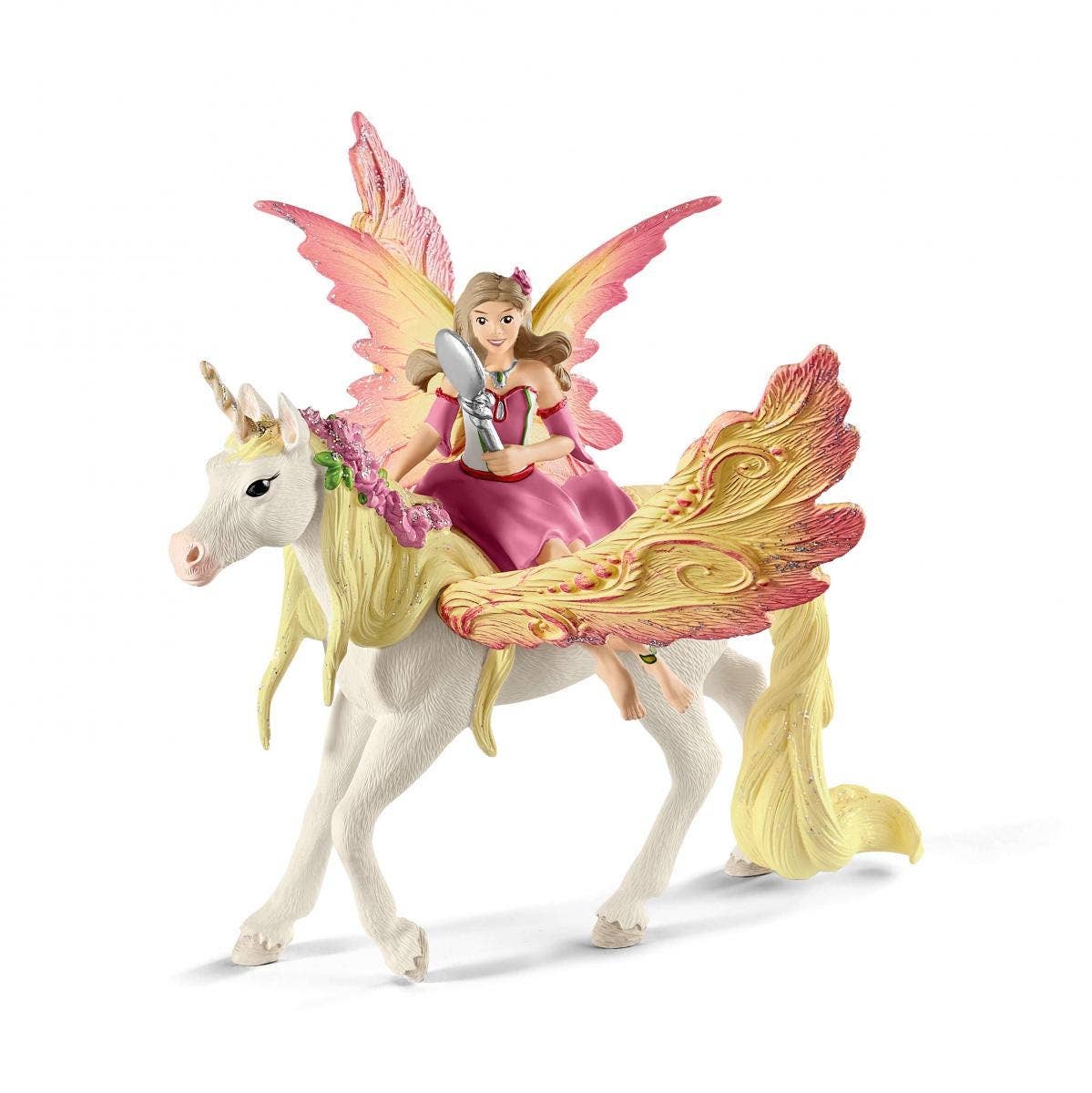 Fairy Feya With Pegasus Unicorn Fairy Toy Playset