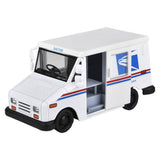 5" Diecast Us Postal Service Mail Delivery Truck 12/Disp