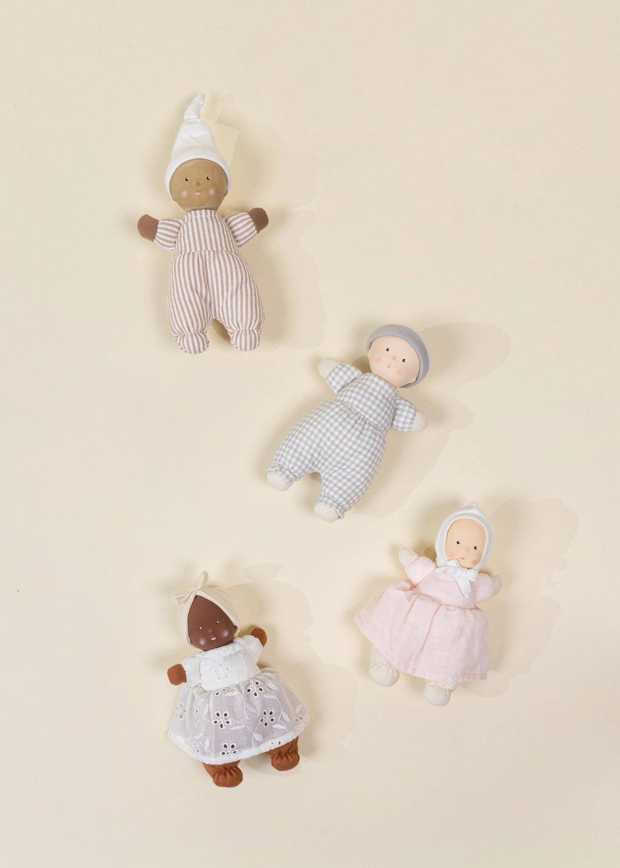 CocoMini - Teo - Natural Rubber Baby Play Doll