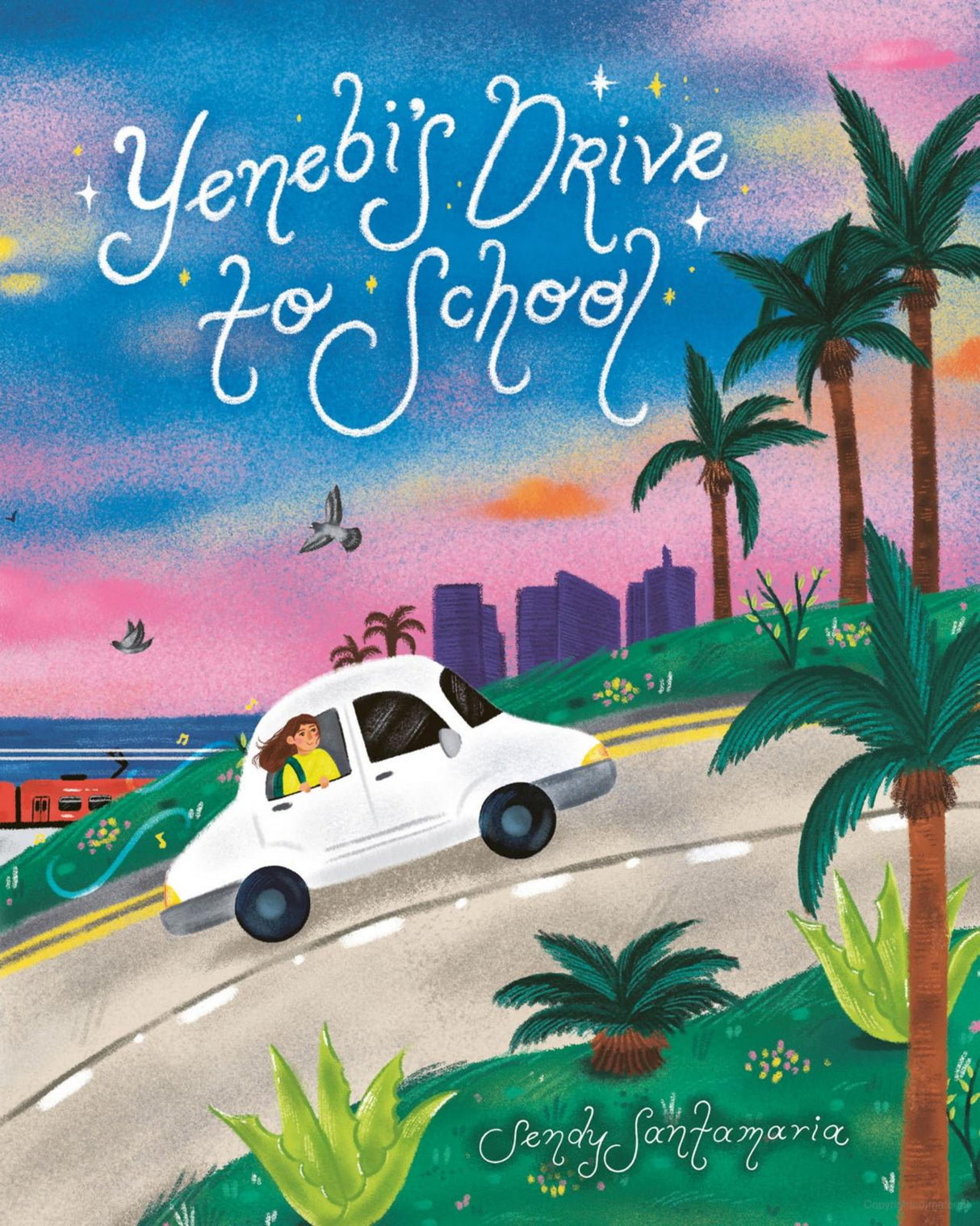El viaje de Yenebi a la escuela (Yenebi's Drive to School Spanish edition)