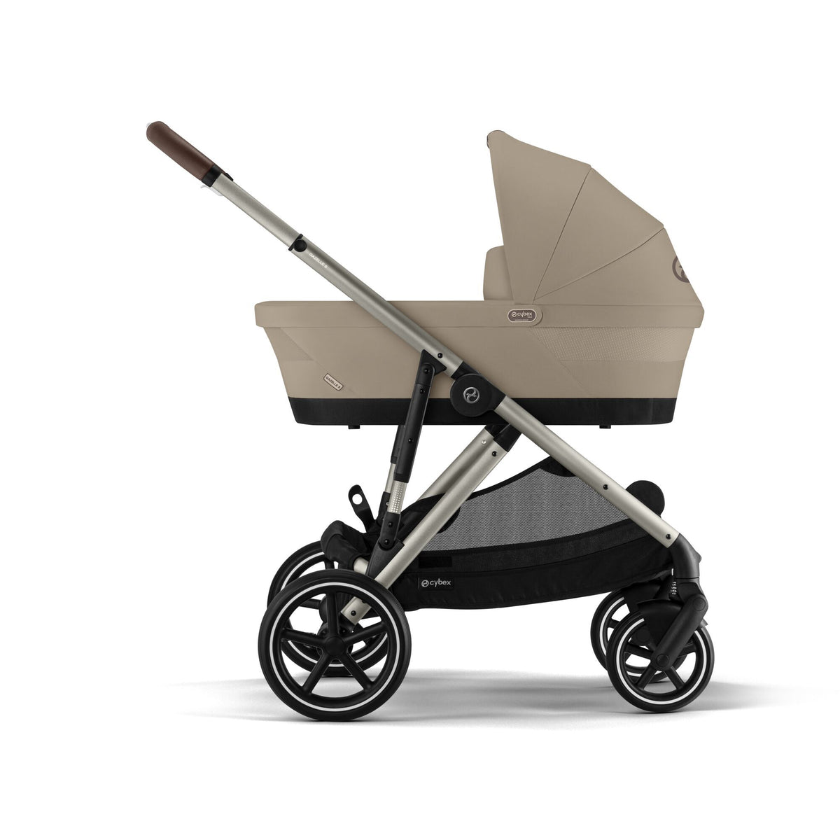 CYBEX Gazelle S stroller with Gazelle S Cot attached