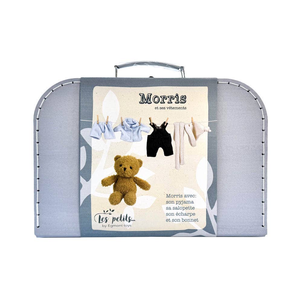 Morris With Clothes In A Case