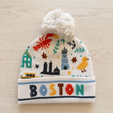 Boston Icons Winter Pom Hat