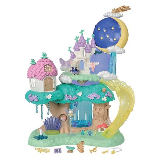 Calico Critters Woodland Wonder Fairy Castle, Doll Playset