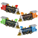 7" Diecast Pull Back Locomotive