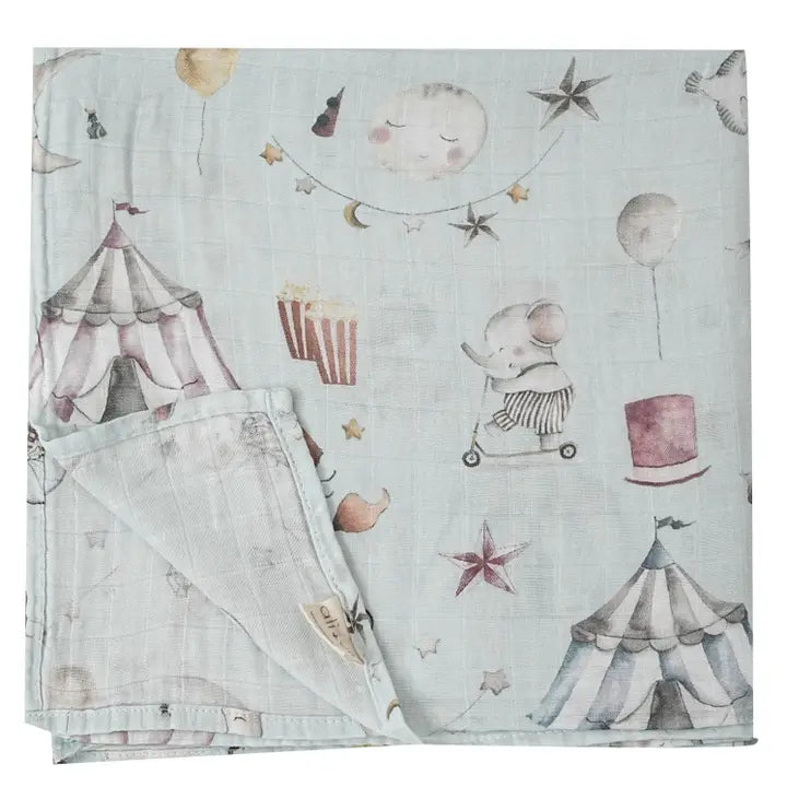 Bamboo Muslin Swaddle Blanket