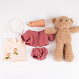 Morrissette With Clothes In A Case