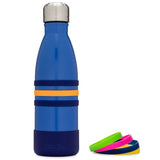 Ocean Blue 14oz Triple-Insulated Stainless Steel Bottle