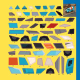 Paint by Sticker Kids: Trucks, Trains & More